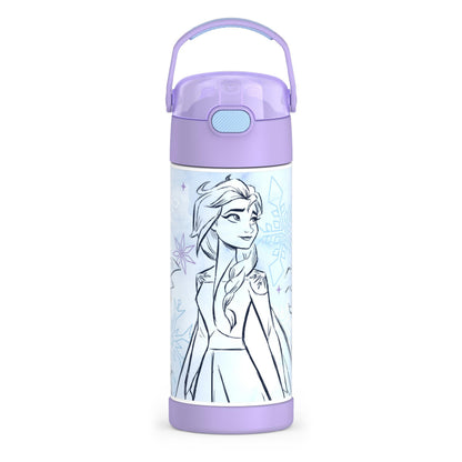THERMOS FUNTAINER Water Bottle with Straw, 14oz, Frozen
