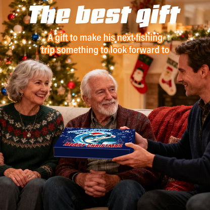 Fishing Advent Calendar 2026 for Men Adult Teen - 24 Days Christmas Countdown Fishing Premium Lures Set,Christmas Advent Calendar Gift for Fishermen Father Grandpa Brothers Boyfriend 🍁 All In One Marketplace Canada