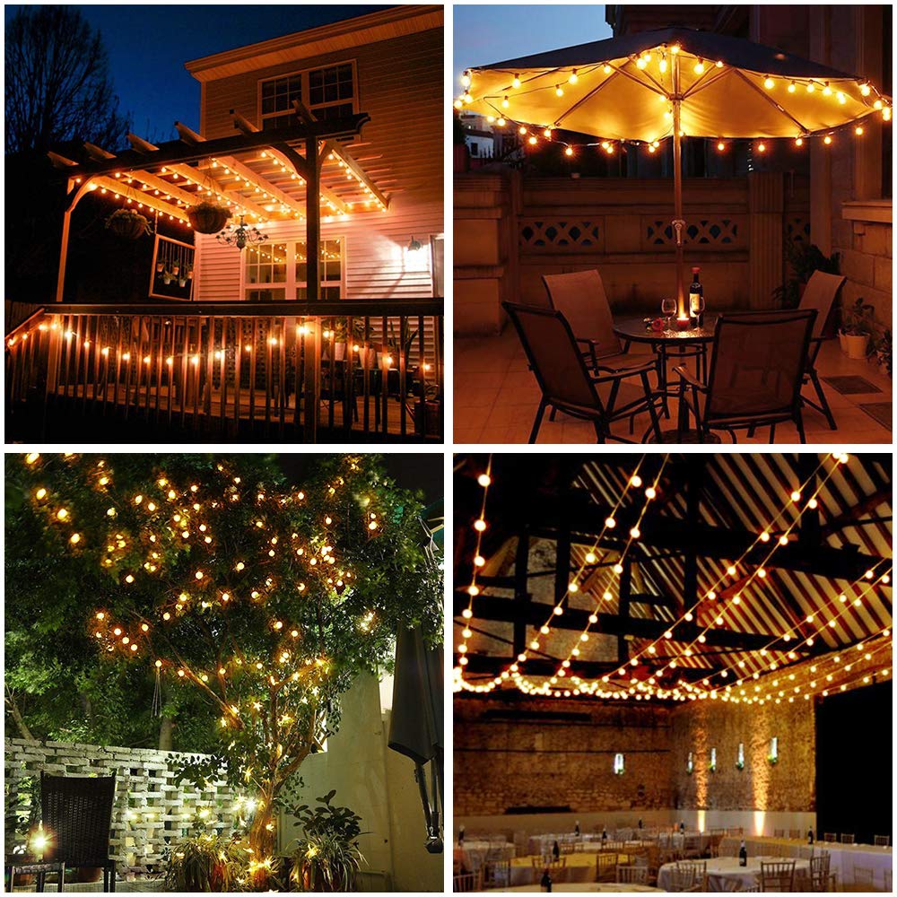 Metaku 16.4Ft 50LED Battery Operated Globe String Lights with Remote 🍁 All In One Marketplace Canada