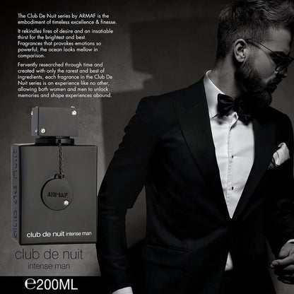 Armaf Club De Nuit Intense for Men Eau de Parfum Spray, 6.8 Ounce / 200 ml - Available at All In One Marketplace Canada