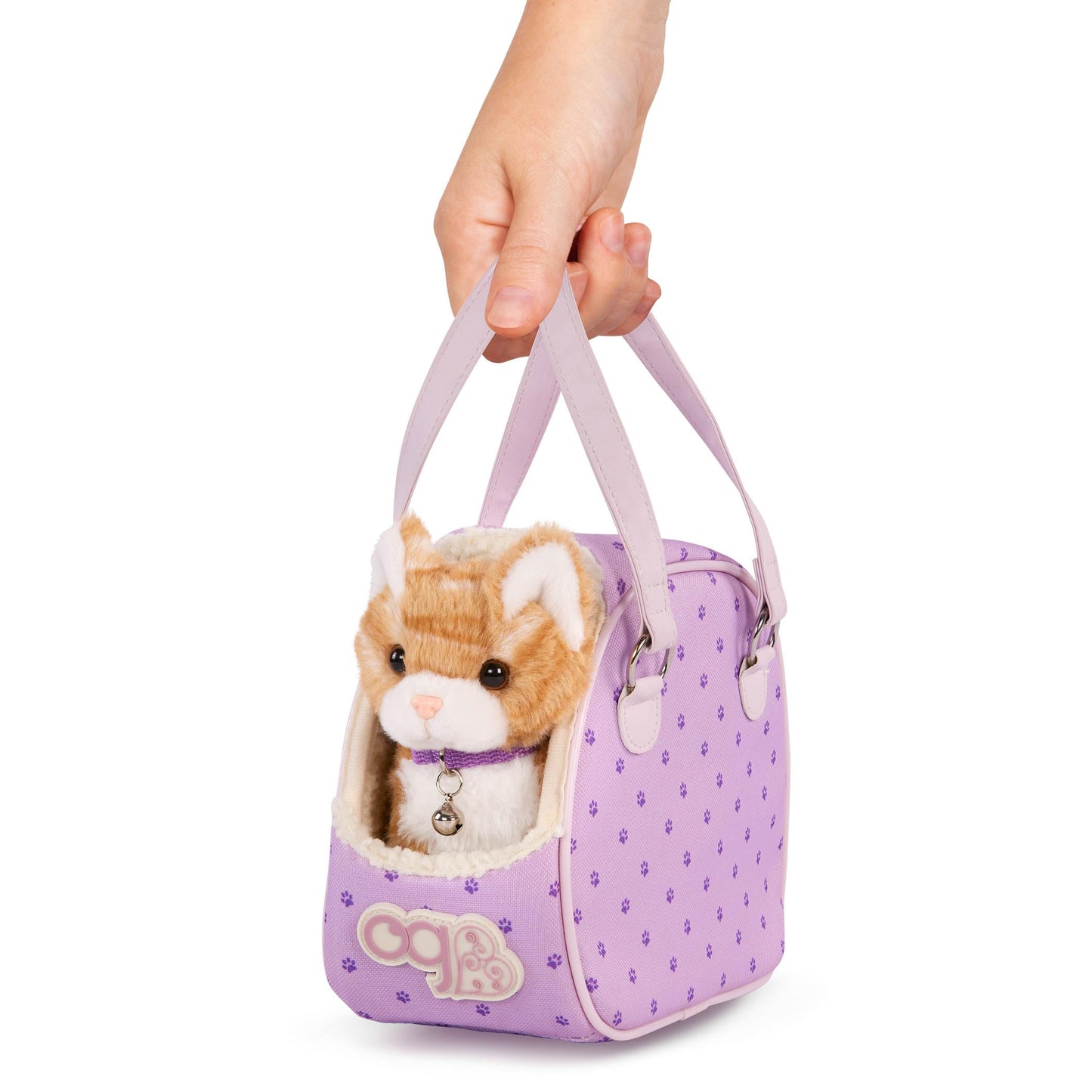 Our Generation Hop in Cat Carrier, Pet Care Playset for Doll Play, Plush Our Generation