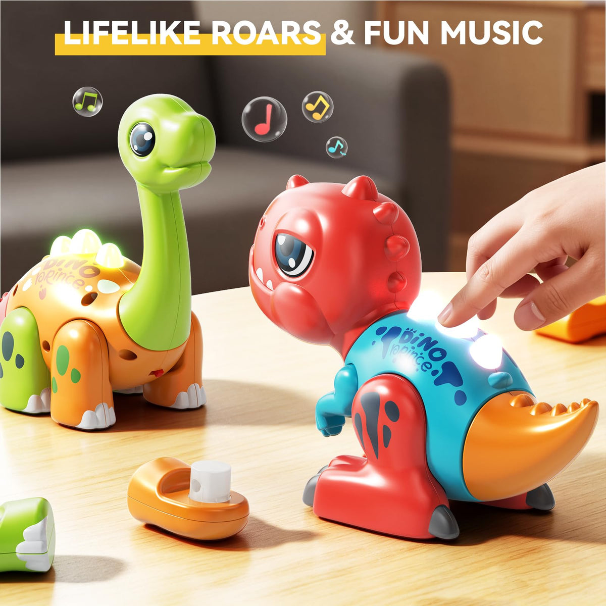 POPDOLL Dinosaur Building Toys for 1 2 3 Year Old Boys Girl Gift 🍁 All In One Marketplace Canada