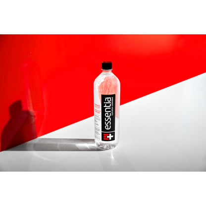 Essentia Ionized Alkaline Water 9.5 pH - Electrolyte Enhanced Purified Hydration, 12 Pack of 1L Bottles
