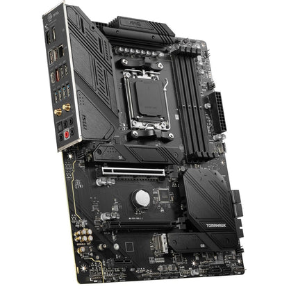MSI MAG B650 Tomahawk WiFi Gaming Motherboard (AMD AM5, ATX, DDR5, PCIe 4.0, M.2, SATA 6Gb/s, USB 3.2 Gen 2, HDMI/DP, Wi-Fi 6E, AMD Ryzen 7000 Series Desktop Processors) MSI