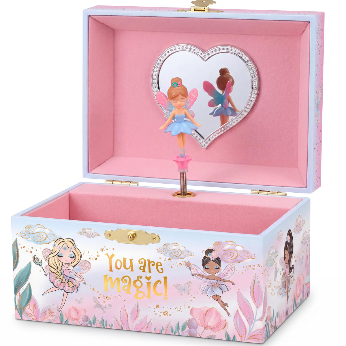 Giggle & Honey® Musical Fairy Jewelry Box for Girls 🍁 All In One Marketplace Canada