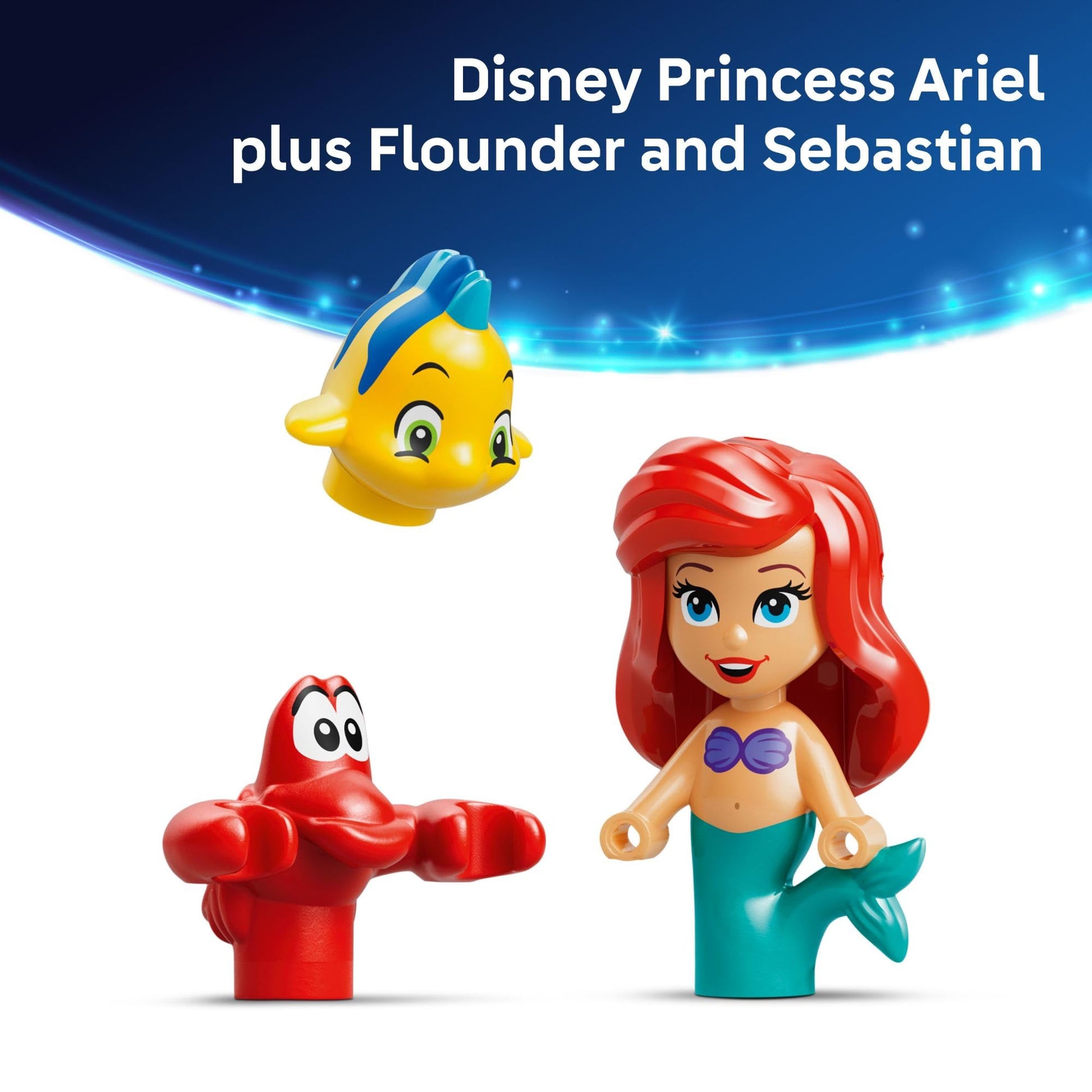 LEGO Disney Princess Ariel's Magical Mini Palace Building Toy - Little Mermaid Toys & Playset for Girls & Boys, Ages 5+ - Disney Gifts for Kids - 43285 LEGO