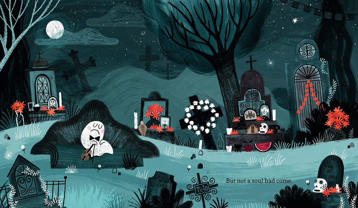 Gustavo, the Shy Ghost: (A Halloween Picture Book Celebrating Friendship, Courage, and Cultural Traditions - For Toddlers, Preschoolers, and 1-2 Graders)