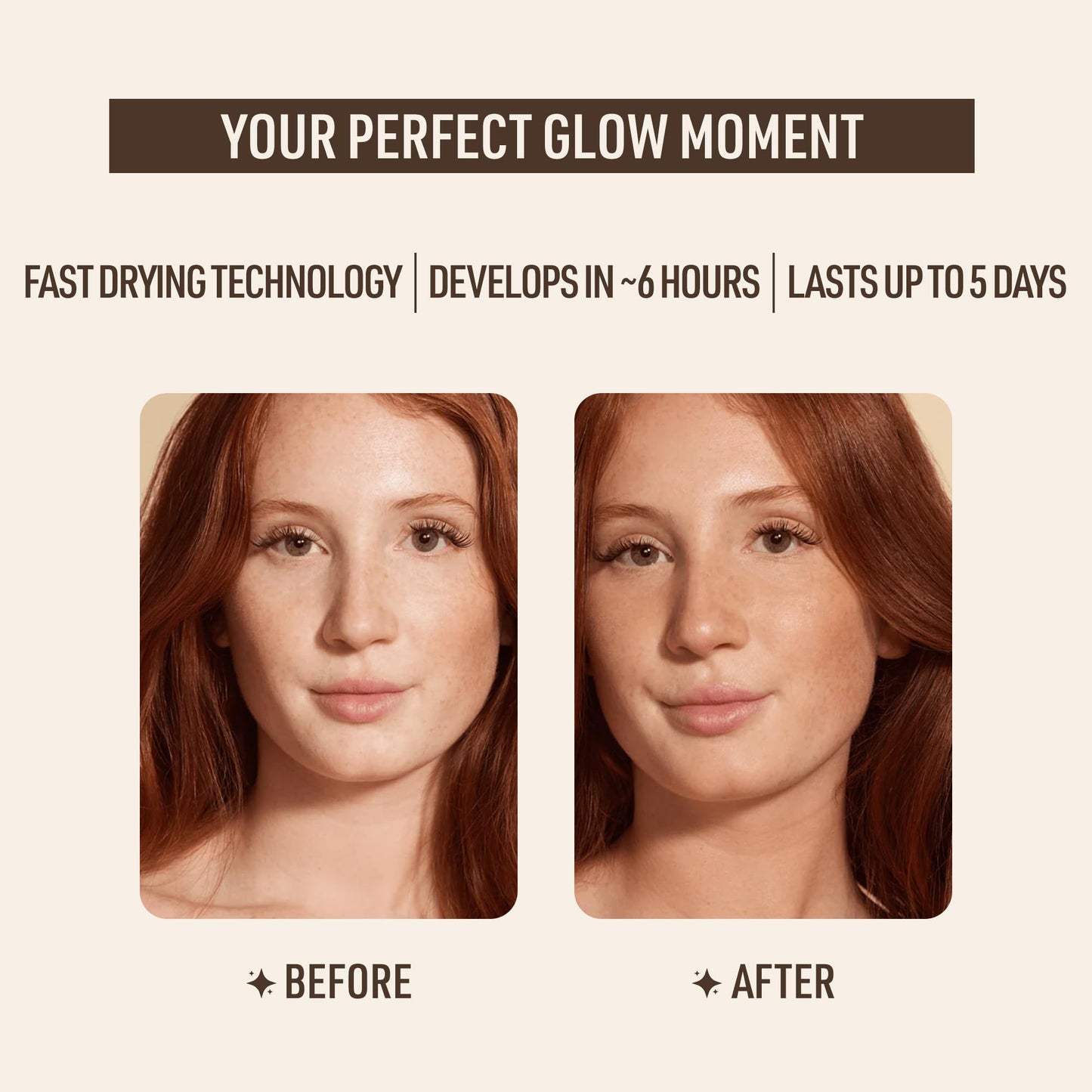 Nuda CloudMist Face Tan Water | Buildable Facial Tanning Mist for Light to Medium Complexions | Infused with Vitamins and White Tea & Rosehip Extracts | Lightweight, Bronzer-Free Formula, (75 mL) - Available at All In One Marketplace Canada