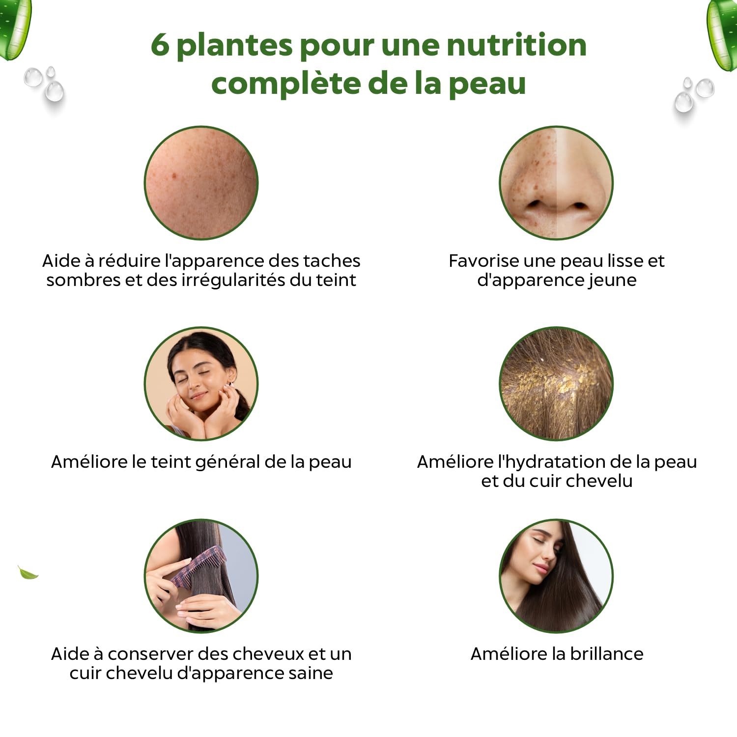 Indus Valley 100% Pure Aloe Vera Gel with Vitamin C & E for Skin & Hair | Non-Sticky Natural Aloe vera Gel - Soothes & Face Moisturizes, Irritated Skin Caused by Sunburn, Rashes (175Ml) - Available at All In One Marketplace Canada