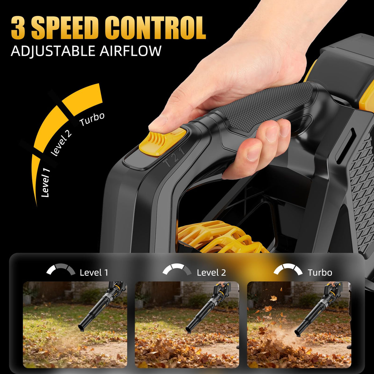 600 CFM Leaf Blower Cordless Compatible with DEWALT 20V MAX Battery 🍁 All In One Marketplace Canada