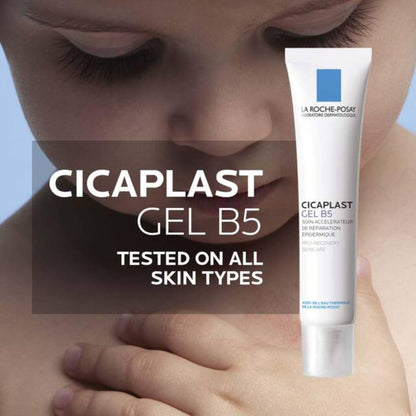 La Roche-Posay Face and Body Post Procedure Scar Gel, Cicaplast Gel B5 Hyaluronic Acid Skin Recovery Accelerator with Vitamin B5 & Shea Butter. Soothing and Repairing, Fragrance Free, 40mL - Available at All In One Marketplace Canada