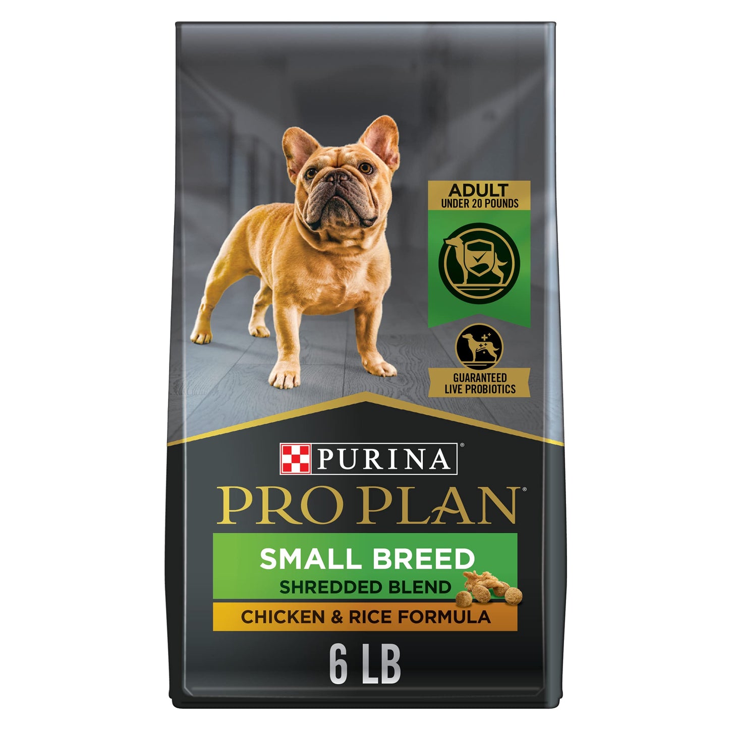 Purina Pro Plan Savor Adult Shredded Blend Small Breed Chicken & Rice Formula Dry Dog Food - (1) 6 lb. Bag 🍁 All In One Marketplace Canada