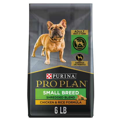 Purina Pro Plan Savor Adult Shredded Blend Small Breed Chicken & Rice Formula Dry Dog Food - (1) 6 lb. Bag 🍁 All In One Marketplace Canada
