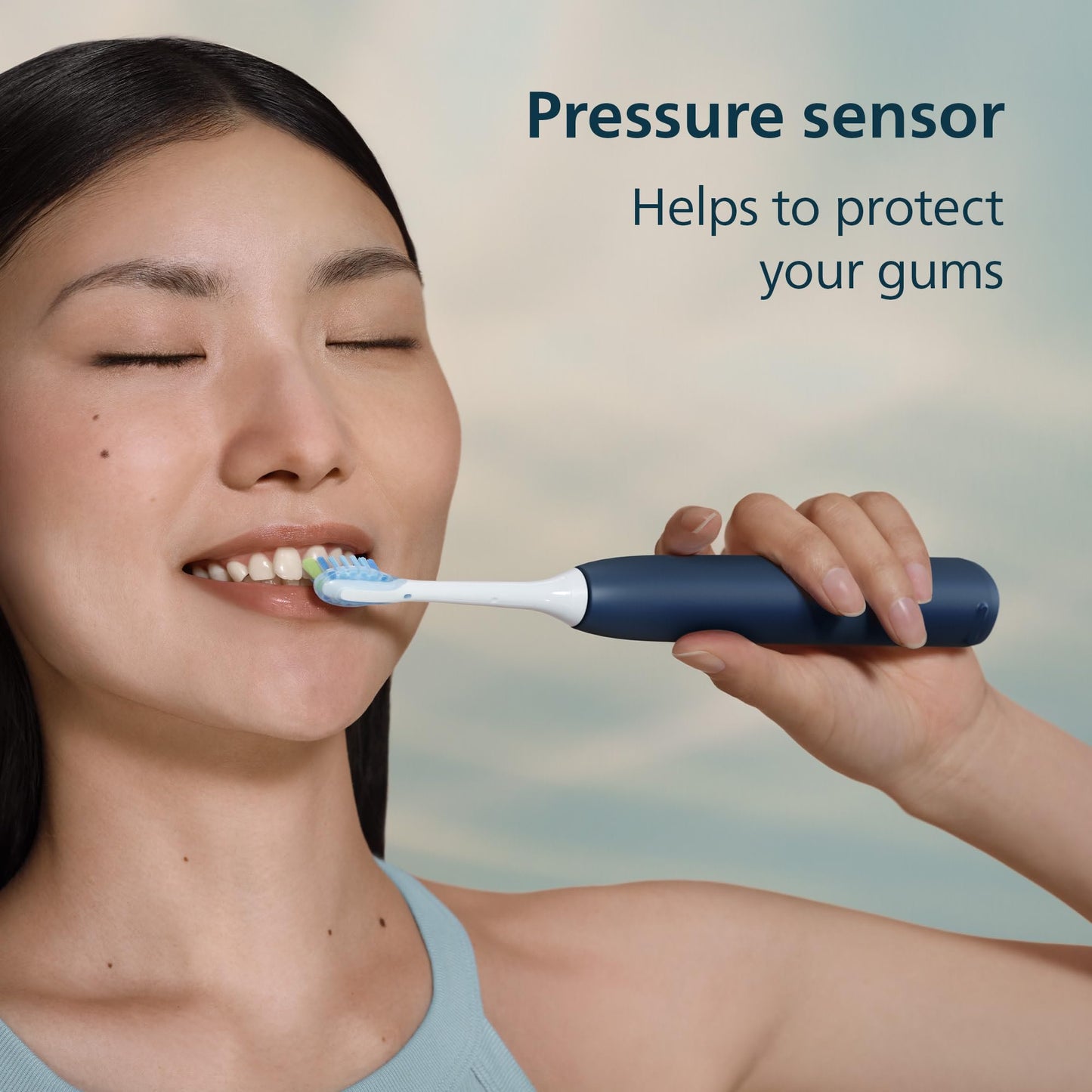 Philips Sonicare 5950 Rechargeable Electric Toothbrush, 2 Brush Heads, Blue Philips Sonicare