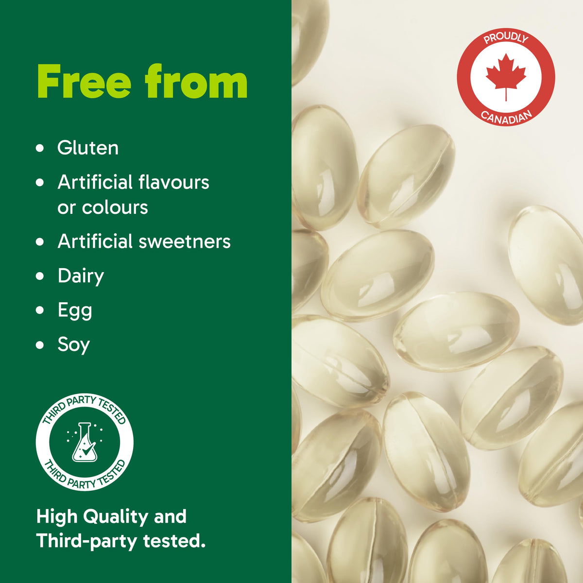 Organika Vitamin D3 + K2 (MK7)- 1000IU D3 and 120mcg K2 per capsule- High Potency, Supports Healthy Immune Function and Bones + Teeth- 120sftgl