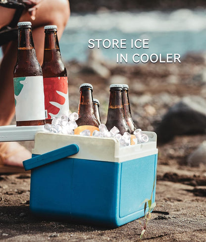ecozy Portable Ice Maker Countertop, 26 lbs in 24 Hours Ice Machine ecozy
