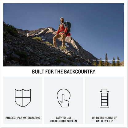 Garmin inReach® Mini 3 Plus, Rugged Global Satellite Communicator with Touchscreen Texting, Photo & Voice Messaging, Emergency SOS Messages & Battery Up to 350 Hours with 10-min inReach® Tracking Garmin