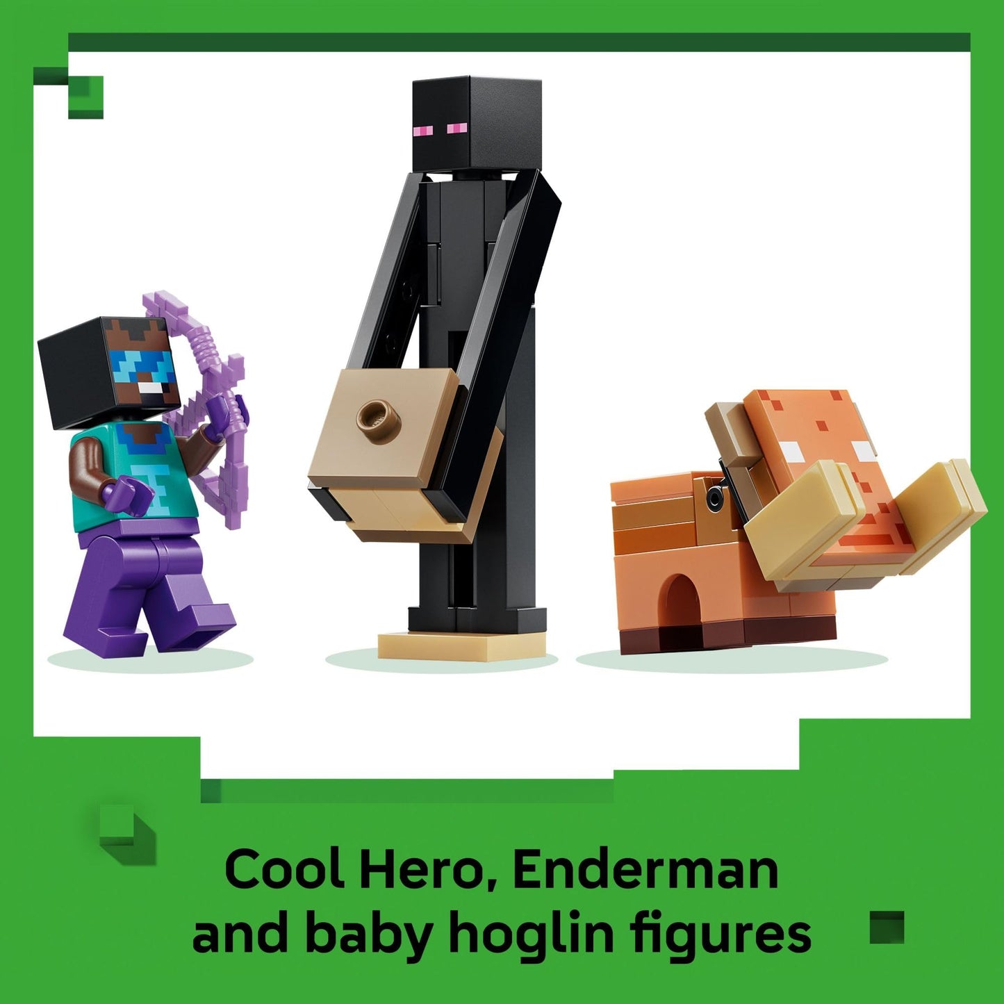 LEGO Minecraft Nether & End Portal Journey Building Toy for Boys & Girls - Video Game Playset & Toy Figures for Kids, Ages 7+ - W/Cool Hero Minifigure - Gift Idea for Birthdays - 21584 - Available at All In One Marketplace Canada