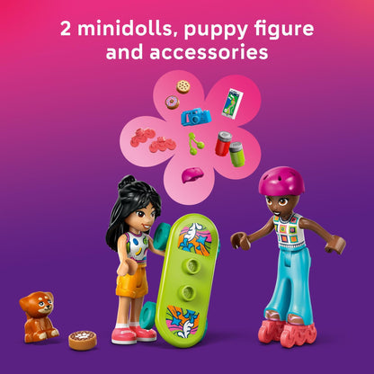 LEGO Friends Friendship Road-Trip Travel Car Toy - Buildable Storytelling Playset with Pretend Play Toys and Puppy Figurine - Fun Birthday Gift Idea for Girls & Boys, Ages 6+ - 42659 LEGO