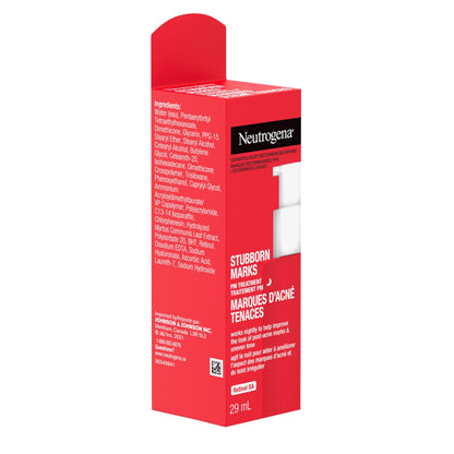 Neutrogena Stubborn Marks PM Treatment - Acne, Retinol Skin Care, Vitamin A - post-acne marks exfoliator - Fragrance Free, 29mL 🍁 All In One Marketplace Canada
