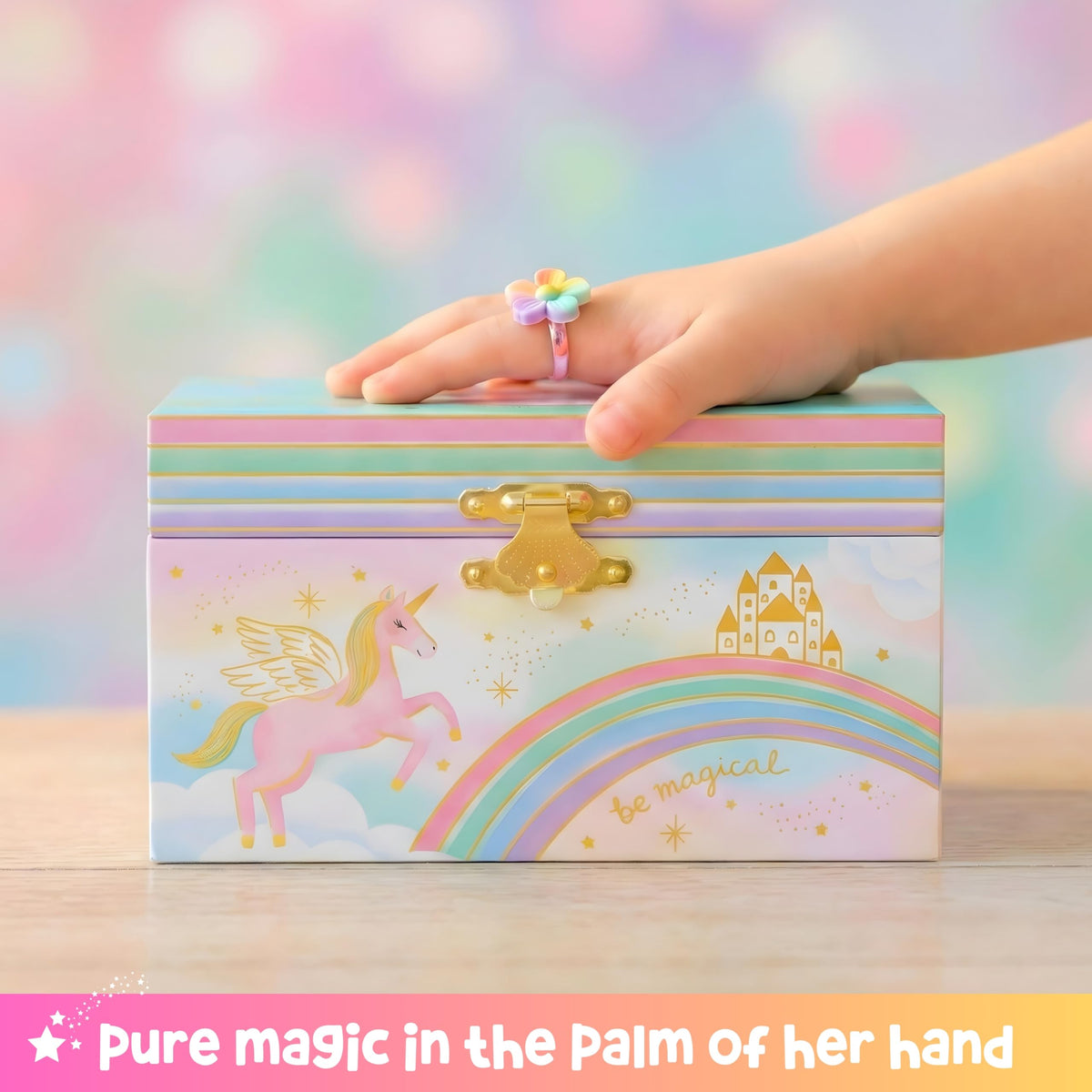 Giggle & Honey® Musical Unicorn Jewelry Box for Girls 🍁 All In One Marketplace Canada