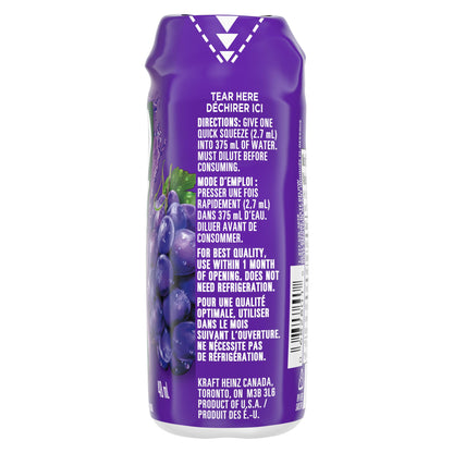 Tang Grape Liquid Drink Mix, 48 mL Bottle (Pack of 12) TANG
