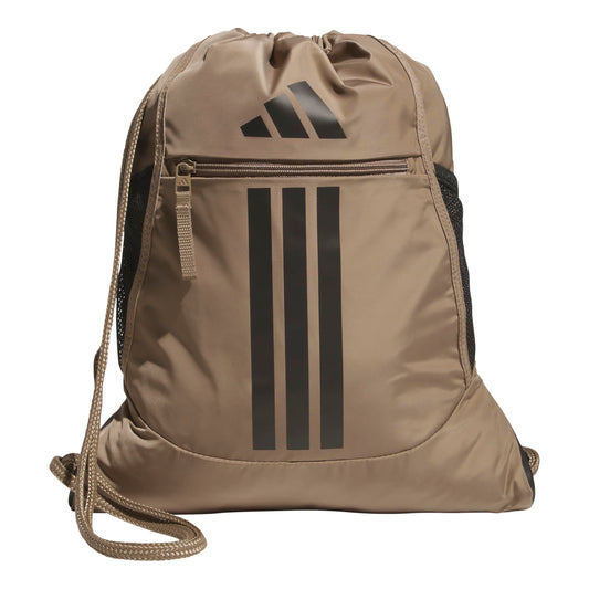 adidas Unisex-Adult Alliance 3 Sackpack, Khaki Six/Black, One Size