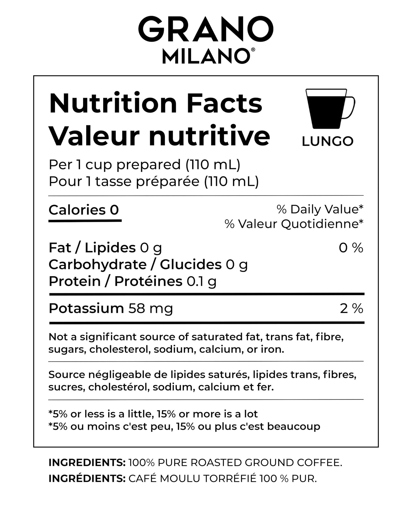 Grano Milano Variety Pack Coffee Capsules - 50 Aluminum Pods for Nespresso Original Line Machines, Medium & Dark Roast Blend, Italian Made