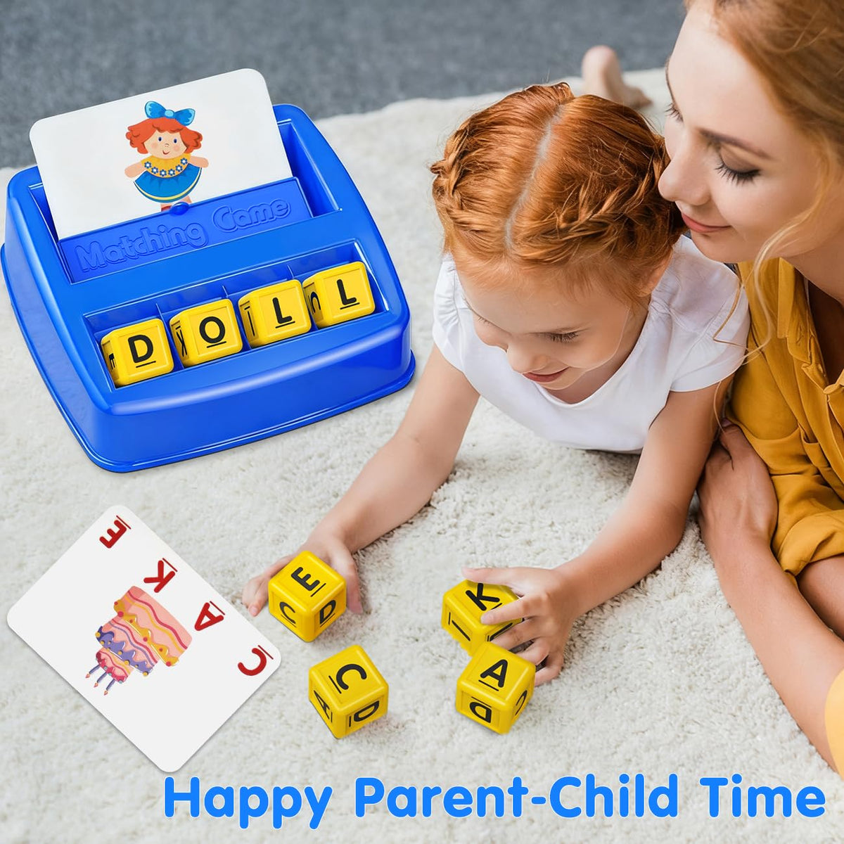 HahaGift Educational Toys for 3-5 Year Old Boy Girl Gifts, Matching Letter Learning Games Activities, Ideal Christmas Birthday Gift for Toddler Kids Age 3 4 5 6 7 Year Olds Boys Girls 🍁 All In One Marketplace Canada