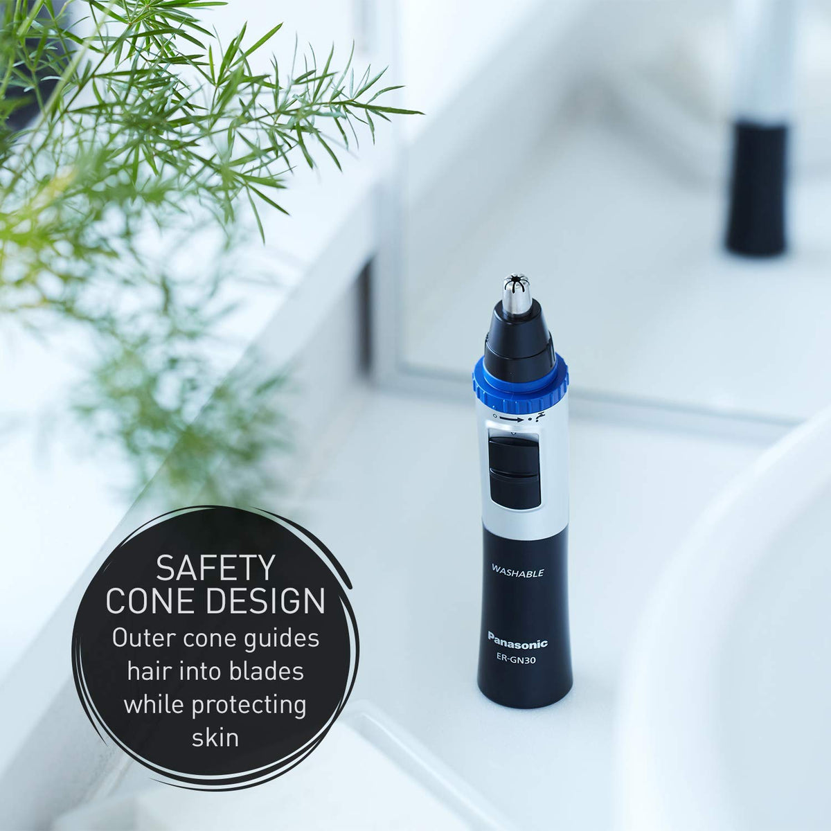 Panasonic ERGN30K Nose Ear Hair Trimmer
