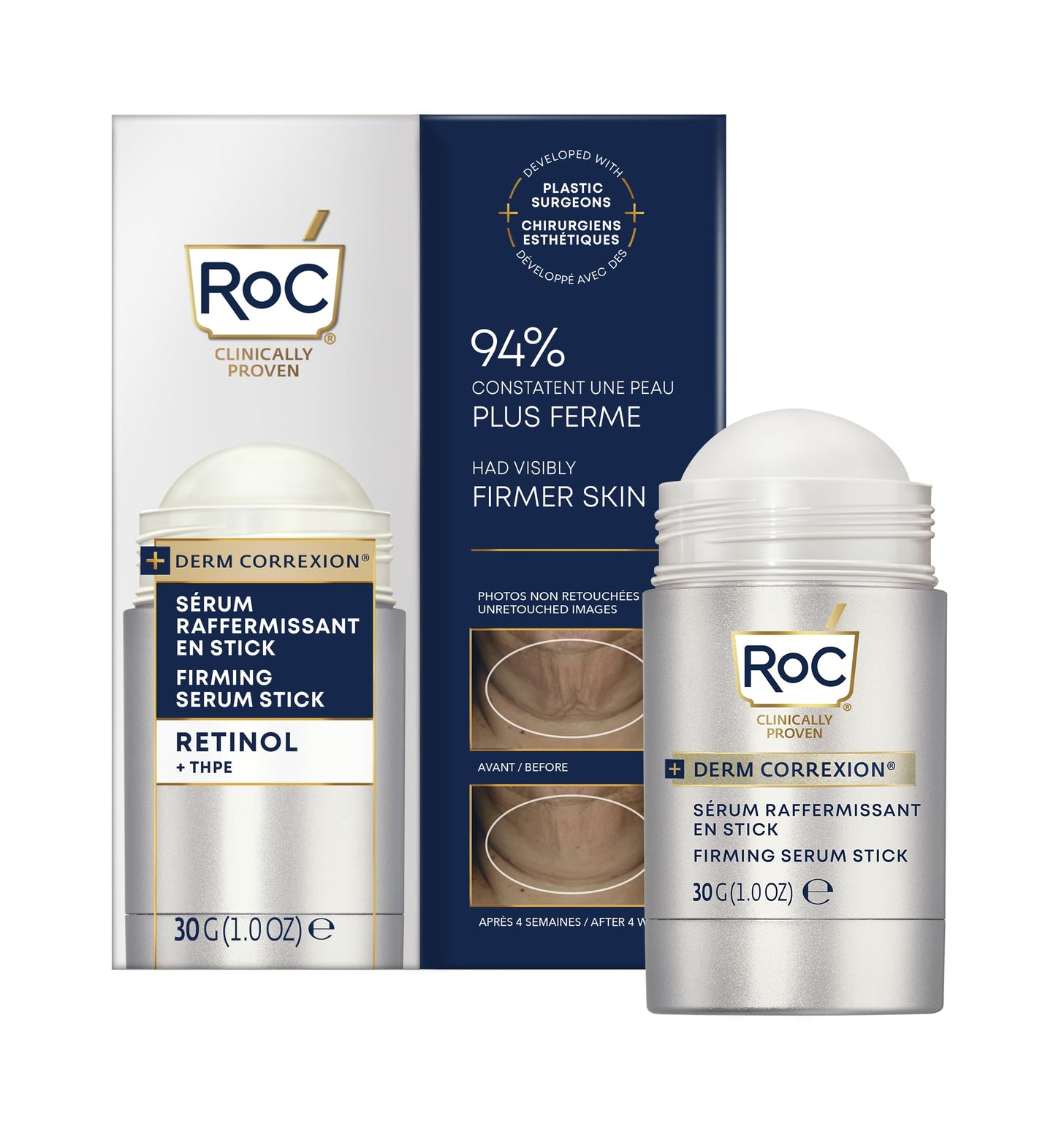 RoC Derm Correxion Firming Serum Stick 30G - Available at All In One Marketplace Canada