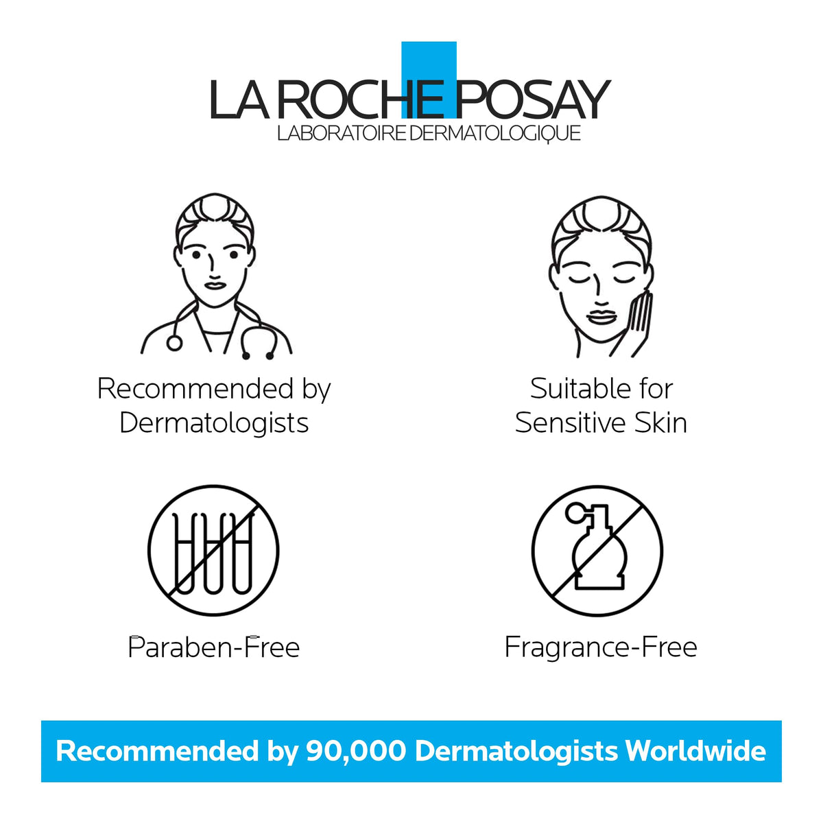 La Roche Posay Body Lotion, Lipikar Balm AP+M Body Cream with Shea Butter & Niacinamide for Women, Men, & Children. Suitable for Dry to Eczema-Prone, Sensitive Skin, Anti-Itch Skin Relief, 200mL