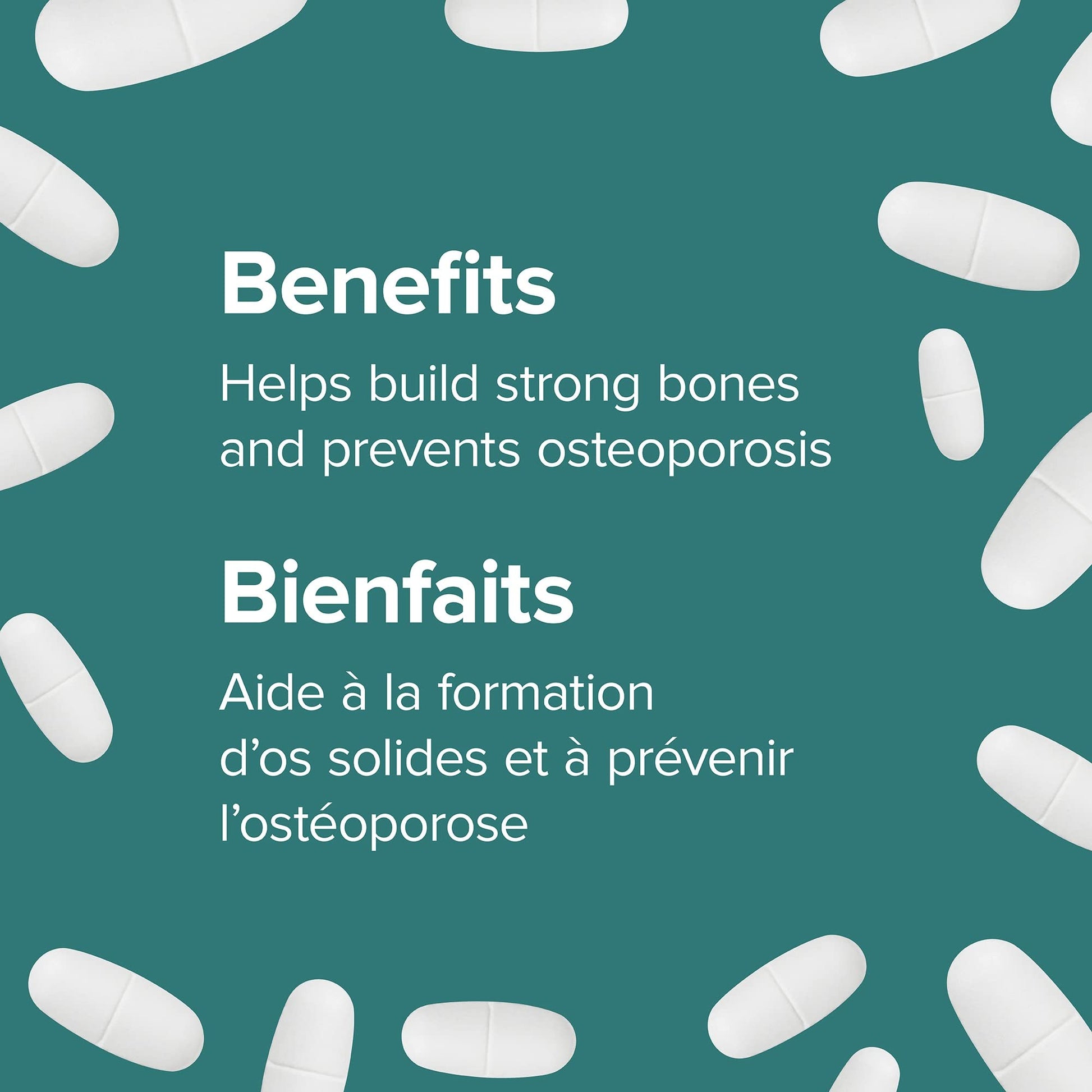 Webber Naturals Calcium Ultra, Enhanced Absorption, 280 Tablets, Helps Build Strong Bones, Vegan - Available at All In One Marketplace Canada