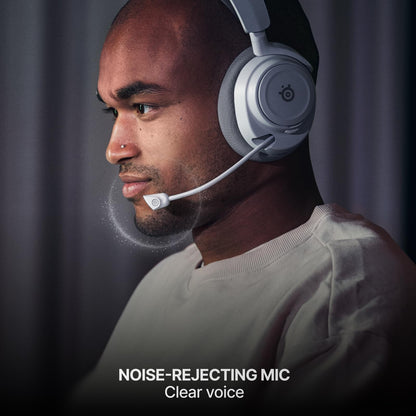 SteelSeries Arctis Nova 7X Wireless Gen 2 Gaming Headset - Real-Time App Control, 50+ HR Play, Neodymium Drivers, Mix 2.4GHz/Bluetooth, Xbox, PC, PS5/PS4, Switch 1/2, Mobile - Black