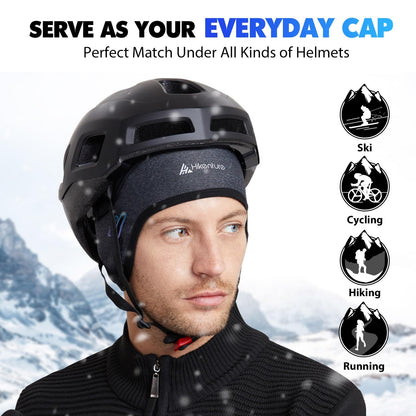 HIKENTURE Winter Skull Cap, Windproof Helmet Liner for Men Women, Grey 🍁 All In One Marketplace Canada