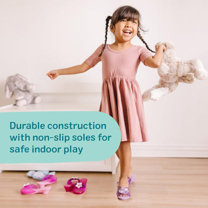 Melissa & Doug Step in Style 4-Pair Dress-Up Shoes Play Set Melissa & Doug