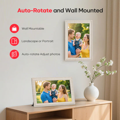 Frameo 10.1" Digital Picture Frame 32GB Storage WiFi Electronic Photo Frame 🍁 All In One Marketplace Canada