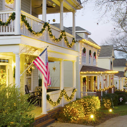 105FT 300 LED Christmas Lights Outdoor (Warm White) 🍁 All In One Marketplace Canada