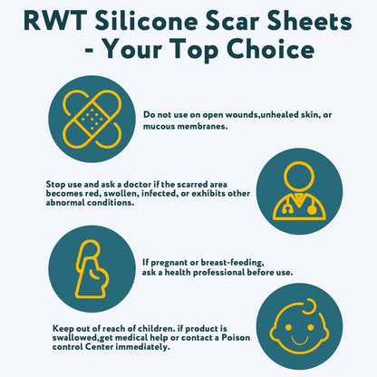 Silicone Scar Sheets, Silicone Scar Tape for Surgical Scars - 60" x 1.6" Roll - 1.5M, Medical Grade Reusable Scar Removal for Keloid, C-Section, and Tummy Tuck - Available at All In One Marketplace Canada