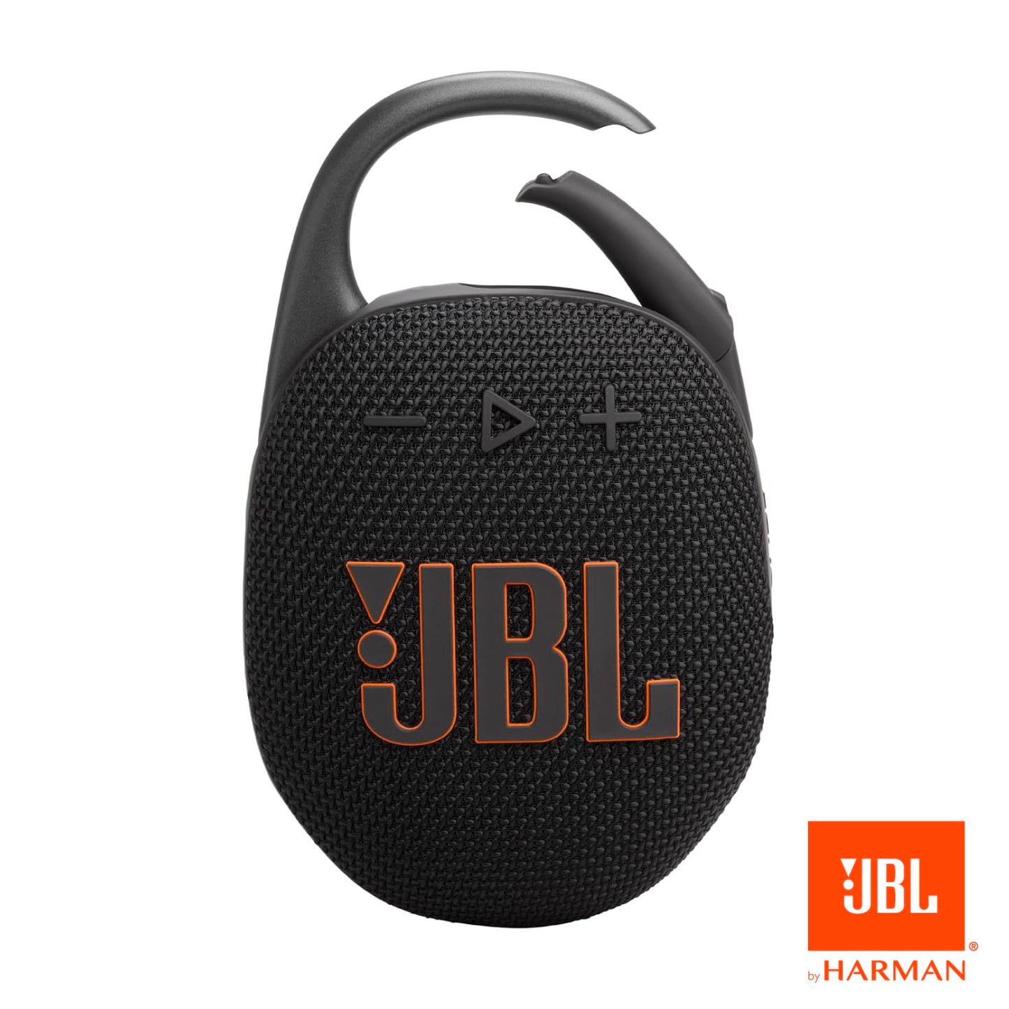 JBL Clip 5 - Ultra-Portable, Waterproof and Dustproof Bluetooth Speaker, Integrated Carabiner, Up to 12 Hours of Play, Made in Part with Recycled Materials (Black)