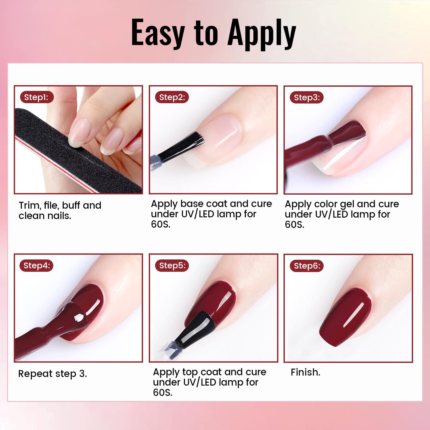 36 PCS Gel Nail Polish Kit with U V Light include 32 Colors Gel Polish Nail Soak Off Base No Wipe Top and Matte Top Coat Nail Polish Set Manicure Tools Lamp Gifts for Women - Available at All In One Marketplace Canada