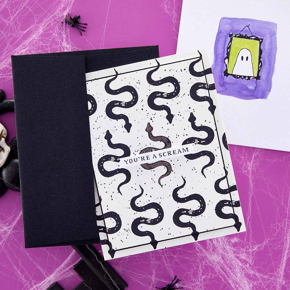 Plaques à embosser Spellbinders Halloween Icons, métal