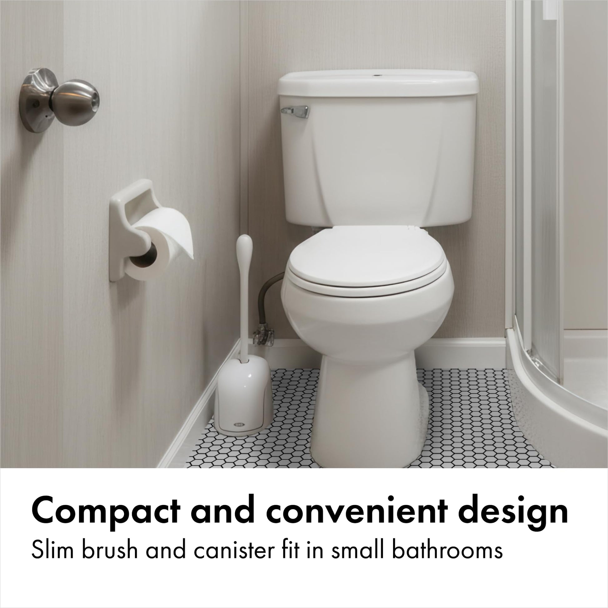 OXO Good Grips Hideaway Compact Toilet Brush OXO