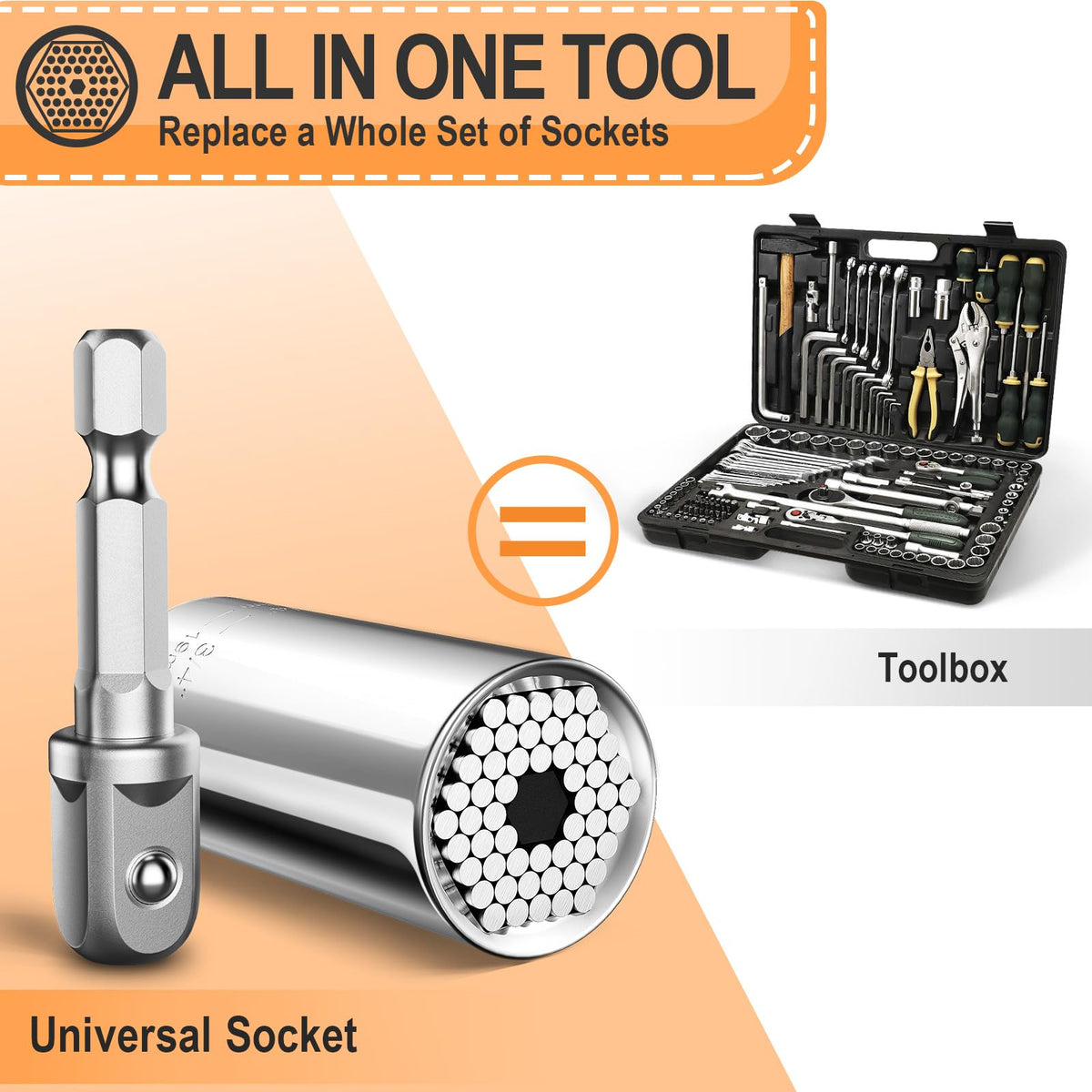 Stocking Stuffers for Men Adults Super Universal Socket Tools Christmas Gifts for Men, White Elephant Gifts for Adults, Ideas Gifts for Dad Him Husband Cool Gadgets Gifts for Men Who Have Everything 🍁 All In One Marketplace Canada