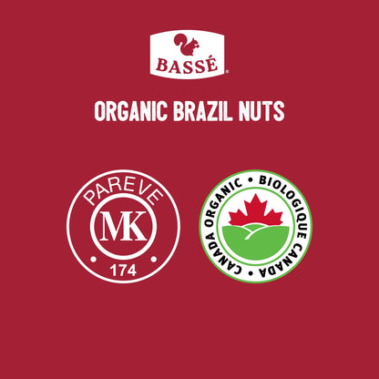 Bassé Organic Whole Brazil Nuts, 1 Kg