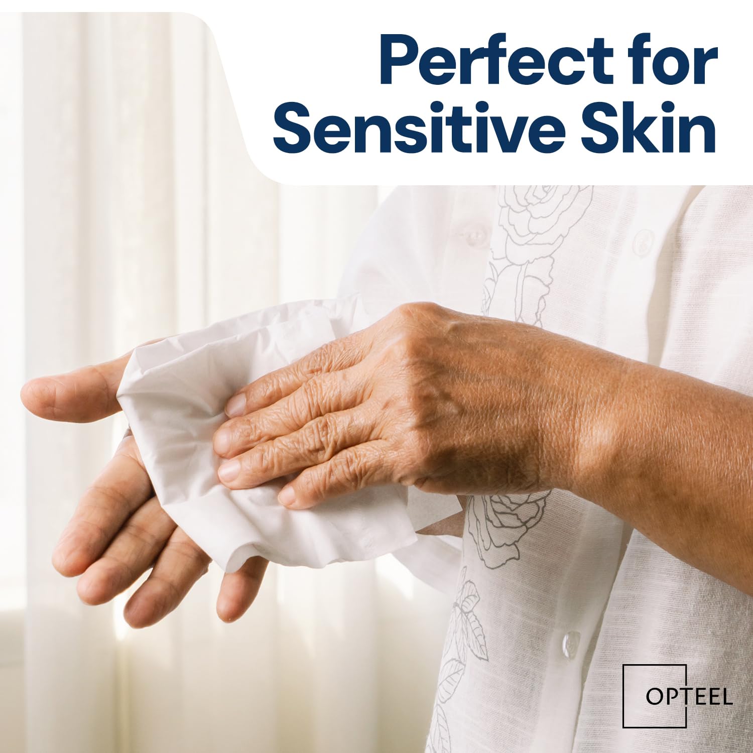 Adult Wipes For Elderly - 8"x13" 720ct (12 Packs of 60) Huge & Soft Non-Flushable Body Wipes for Adults Bathing No-Rinse - Incontinence Disposable Washcloths, Vitamin E & Aloe Infused - Available at All In One Marketplace Canada