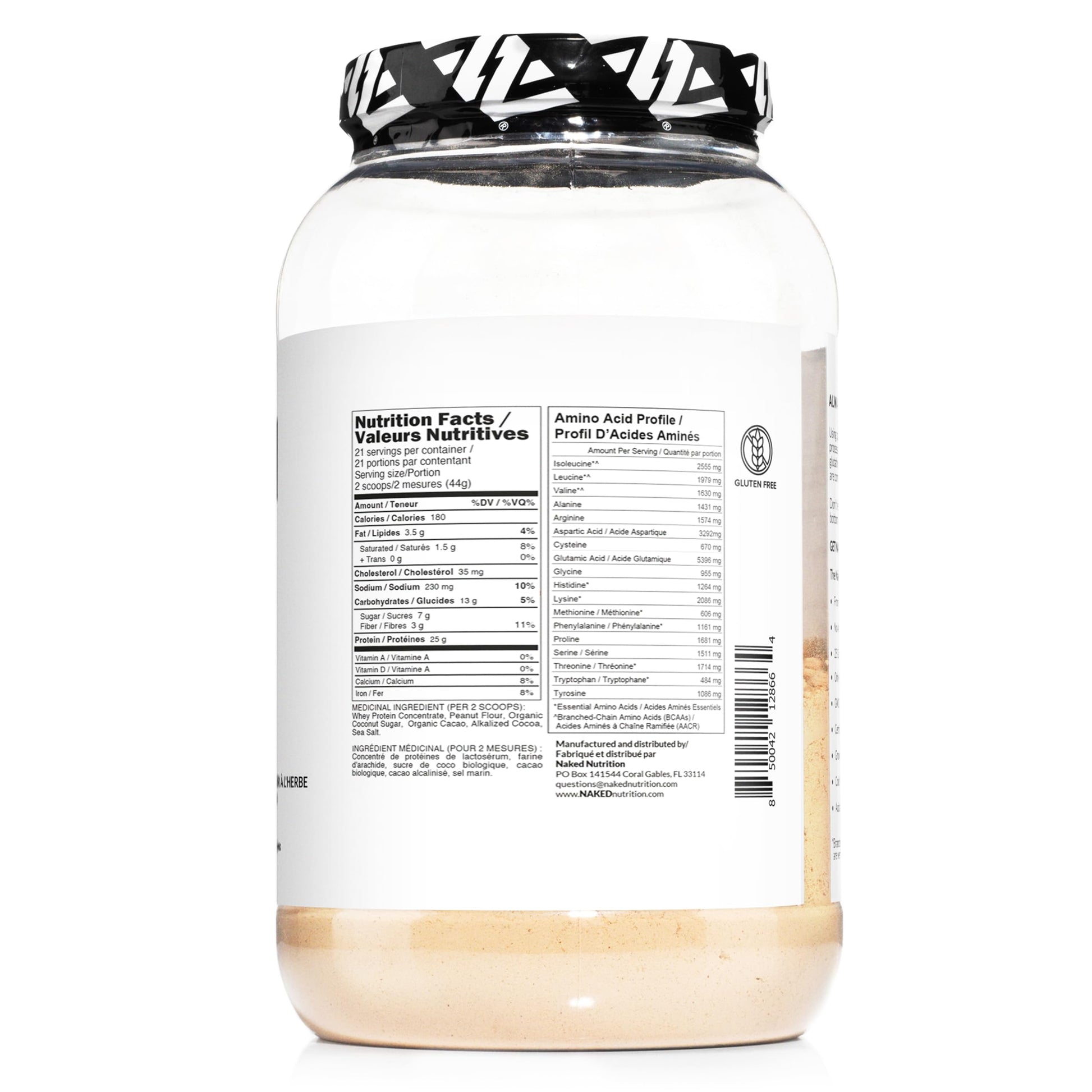 Chocolate Peanut Butter Whey Protein Powder 2LB - Grass Fed, All Natural, Gluten Free
