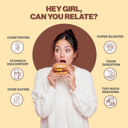 Hey Girl Detox Cleanse Tea - Mint Chocolate Flavor Herbal Tea | Cleansing Tea with Senna Leaf and Peppermint Tea - 20 Tea Bags 🍁 All In One Marketplace Canada