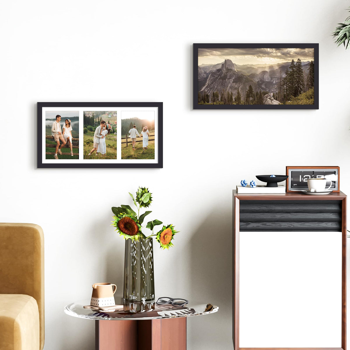 upsimples 8x16 inch (20.32x40.64cm) Picture Frame,Black, 1 Pack 🍁 All In One Marketplace Canada