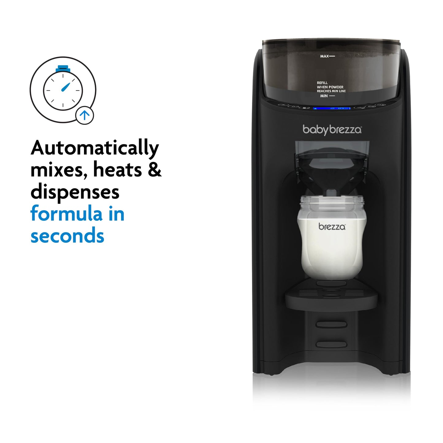 Baby Brezza Formula Pro Advanced Formula Dispenser Machine, Black 🍁 All In One Marketplace Canada